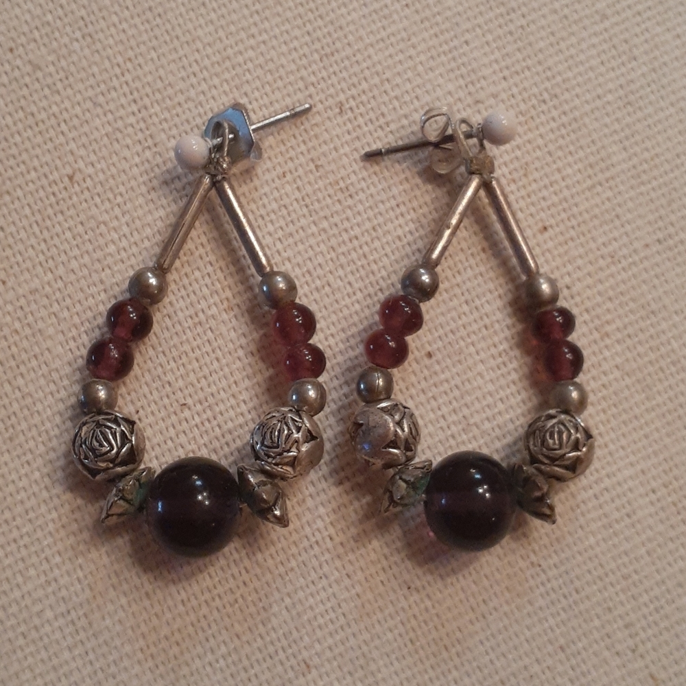 Sterling silver earrings